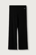 Patrizia Pepe spodnie dresowe dziecięce z wiskozą J0056 czarne high waist 7P0025