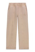 Guess spodnie dresowe dziecięce bawełniane szare high waist J6BB05 K5878
