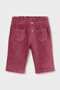 Mayoral Newborn pantaloni per neonati con cotone rosa regular waist 2509