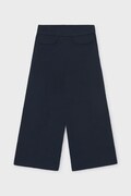 Mayoral Παντελόνι wide leg παιδικό σκούρο μπλε 4525