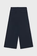 Mayoral Παντελόνι wide leg παιδικό σκούρο μπλε 4525