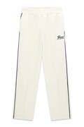 Guess spodnie dresowe dziecięce bawełniane białe regular waist J6YB12 K3932
