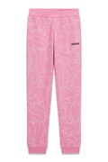 Guess tepláky dětské bavlněné růžové regular waist J6YB03 K3924