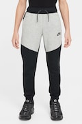 Nike spodnie dresowe dziecięce Nike Sportswear Tech Fleece czarne regular waist HV5869