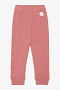 Viking Kids spodnie dziecięce z dodatkiem wełny Soft Baselayer Merino Pants różowe high waist 50.25570