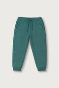 United Colors of Benetton spodnie dresowe dziecięce bawełniane turkusowe regular waist 3J70GF05J