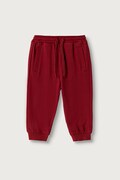 United Colors of Benetton pantaloni da tuta per bambini in cotone granata regular waist 3J70GF05J