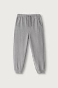 United Colors of Benetton pantaloni da tuta per bambini in cotone grigi regular waist 3J68CF077