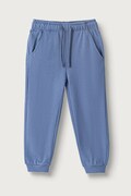 United Colors of Benetton spodnie dresowe dziecięce bawełniane niebieskie 3J68CF077