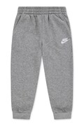 Nike spodnie dresowe dziecięce z bawełną szare regular waist 86L091