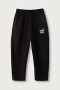 Puma spodnie dresowe dziecięce z bawełną MID90s Barrel Sweatpants czarne 694668