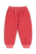 Konges Sløjd donji dio trenirke za djecu od pamuka ITTY SWEAT PANTS GOTS rozi spušteni struk KS106044