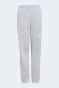 adidas spodnie dresowe dziecięce z bawełną SEASONALS szare regular waist KS5127