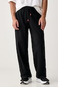 Jordan spodnie dresowe męskie z bawełną Flight Fleece czarne regular waist IW6372.010