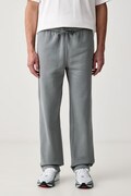 Nike Sportswear spodnie dresowe męskie z bawełną Club szare regular waist IF0488.084