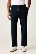 Emporio Armani Underwear spodnie lounge męskie z bawełną granatowe regular waist EM001870 AF25051