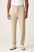 Emporio Armani Underwear spodnie lounge męskie z modalem beżowe high waist EM000500 AF25035