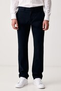 Tommy Hilfiger spodnie męskie bawełniane z elastanem granatowe regular waist MW0MW41993