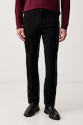 Tommy Hilfiger spodnie męskie bawełniane z elastanem czarne regular waist MW0MW41993