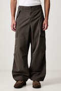Carhartt WIP Osborn Cargo Pant spodnie cargo bawełniane męskie zielone regular waist I037070
