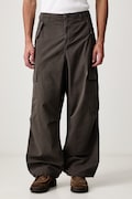 Carhartt WIP Osborn Cargo Pant spodnie cargo bawełniane męskie zielone regular waist I037070