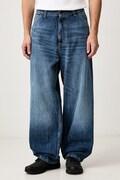 Carhartt WIP OG Single Knee Pant rifle loose pánske modré I034871