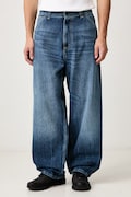 Carhartt WIP OG Single Knee Pant rifle loose pánske modré I034871