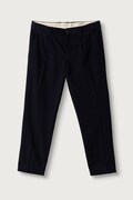 BOSS spodnie męskie z bawełną C-Perin-PL-263 granatowe regular waist 50572157