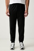 The North Face spodnie dresowe męskie z bawełną czarne regular waist NF0A8JB0JK31