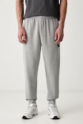 The North Face spodnie dresowe męskie z bawełną szare regular waist NF0A8JB0CQO1