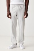 Lacoste spodnie dresowe męskie z bawełną szare regular waist XH0628