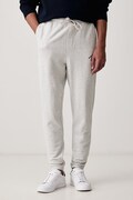 Tommy Jeans spodnie dresowe męskie bawełniane szare regular waist DM0DM23593
