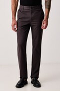 Armani Exchange spodnie chinos męskie bawełniane z elastanem szare regular waist XM003537 AF22547