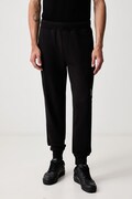 C.P. Company spodnie dresowe męskie bawełniane czarne regular waist RCCMSP717A005086W