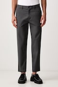 Calvin Klein nohavice pánske bavlnené s elastanom sivé regular waist LV04LH610G