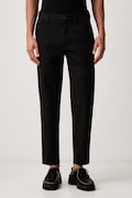 Calvin Klein nohavice pánske bavlnené s elastanom čierne regular waist LV04LH610G