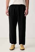 adidas Originals donji dio trenirke za muškarce od pamuka Trefoil Essentials crni KQ8557