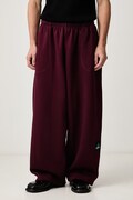 adidas Originals Spacer Open pantaloni de trening cu bumbac pentru bărbați burgundia regular waist KR3975