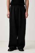 adidas Originals Spacer Open pantaloni de trening cu bumbac pentru bărbați negri regular waist KR3974