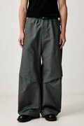 adidas Originals Equipment Canvas широк панталон от памук мъжки зелен със стандартна талия KR1420