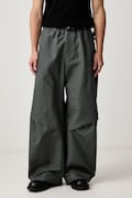 adidas Originals Equipment Canvas широк панталон от памук мъжки зелен със стандартна талия KR1420