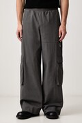 HELIOT EMIL штани cargo з бавовною чоловічі сірі regular waist AW26_M_10_207