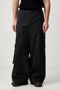 HELIOT EMIL штани cargo з бавовною чоловічі чорні regular waist AW26_M_10_207