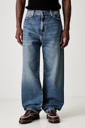 Carhartt WIP Landon blugi straight pentru bărbați albaștri I034733