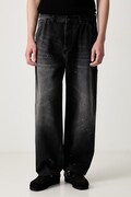 Carhartt WIP OG Single Knee jeansy relaxed fit męskie czarne I037031