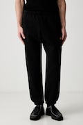 Carhartt WIP Chase Sweat spodnie dresowe z bawełną męskie czarne regular waist I037458