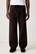 Carhartt WIP Floyde Pant штани бавовняні з еластаном чоловічі коричневі regular waist I033585