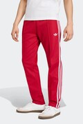adidas Originals pantaloni de trening pentru bărbați cu bumbac Beckenbauer roșii regular waist KW0120