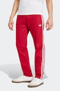 adidas Originals pantaloni de trening pentru bărbați cu bumbac Beckenbauer roșii regular waist KW0120