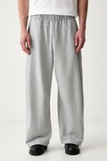 adidas Originals παντελόνι επίσημο ανδρικό βαμβακερό γκρί κανονική KR6982